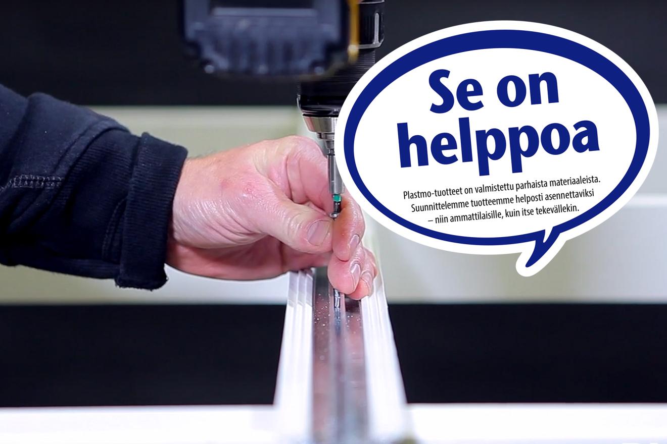Nopea ja helppo asennus