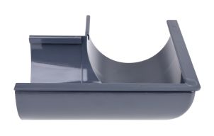 Kulmakouru UK 100 mm/90° grafiitinharmaa