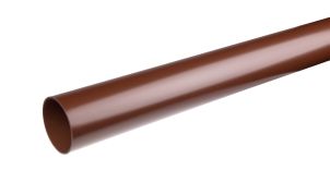 Syöksyputki Ø 110 mm/6 m ruskea